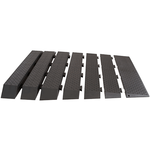 Rubber Modular Threshold Ramps