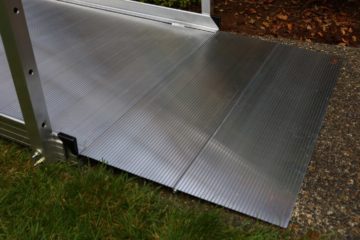 exterior residential aluminum portable movable ramp lehigh valley