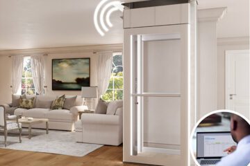 Savaria Luma Lift in living room