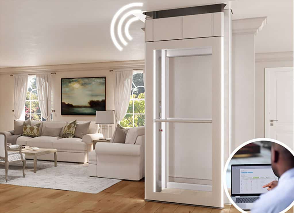 Savaria Luma Lift in living room